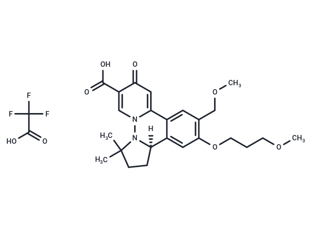 化合物 HBV-IN-19 TFA,HBV-IN-19 TFA