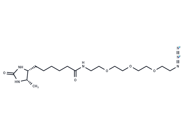 疊氮-PEG3-脫硫生物素,Azide-PEG3-Desthiobiotin