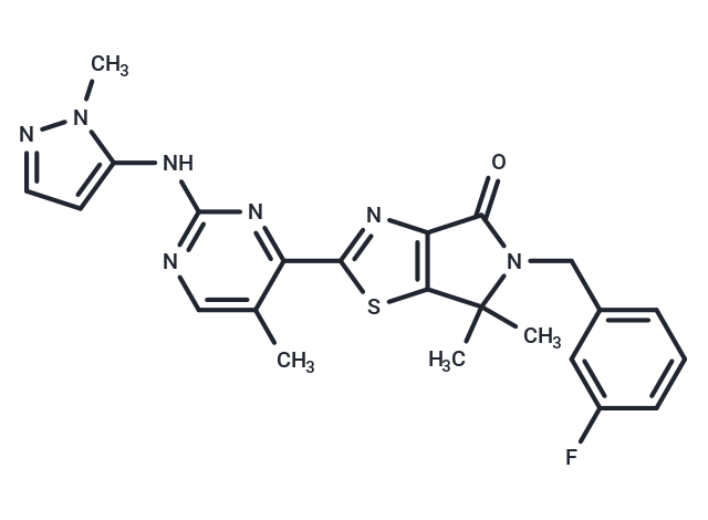 化合物 ERK1/2 inhibitor 7,ERK1/2 inhibitor 7