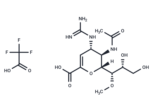 化合物 Laninamivir trifluoroacetate,Laninamivir trifluoroacetate