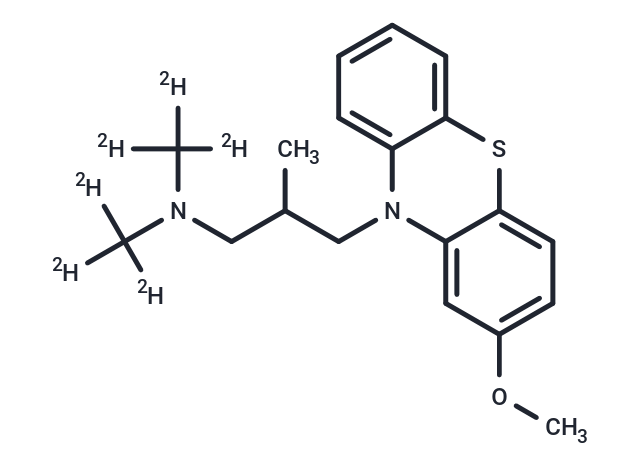 化合物 (±)-Levomepromazine-d6,(±)-Levomepromazine-d6