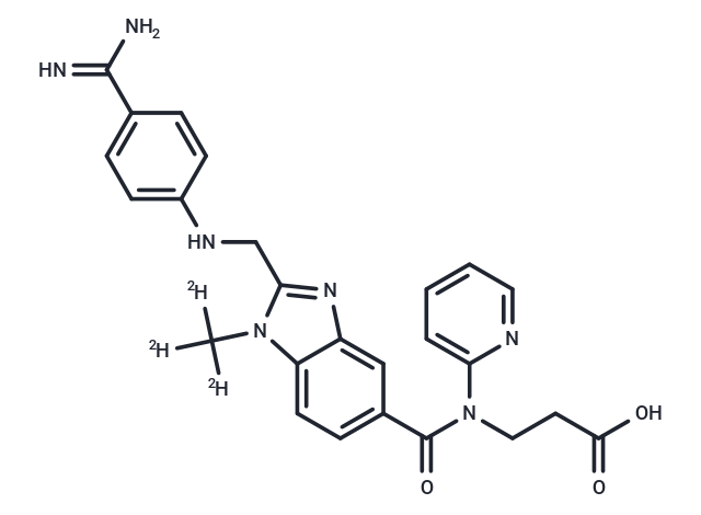 化合物 Dabigatran-d3,Dabigatran-d3