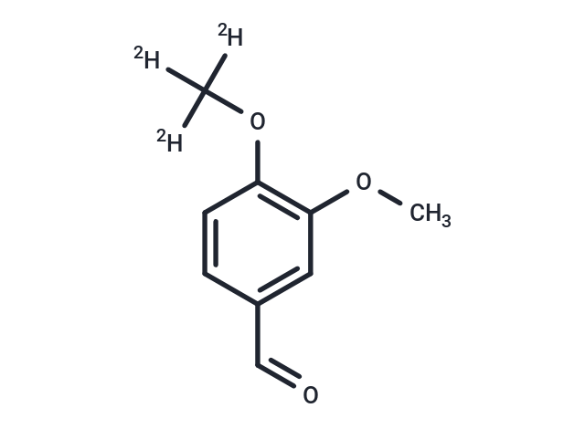 化合物 Methyl vanillin-d3,Methyl vanillin-d3