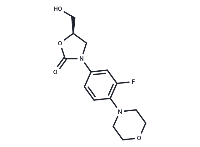 (5R)-3-[3-氟-4-(4-嗎啡啉基)苯基]-5-羥甲基-2-惡唑烷酮,PNU-100440