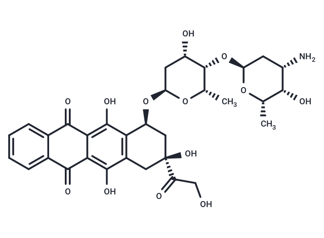 化合物 Sabarubicin,Sabarubicin