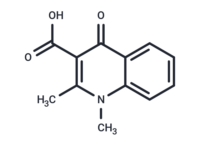 化合物 1,2-Dimethylquinolin-4-one-3-carboxylic acid,1,2-Dimethylquinolin-4-one-3-carboxylic acid