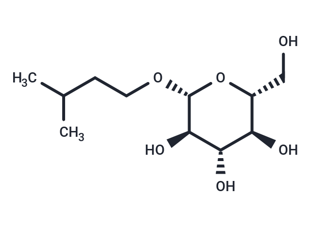 化合物 Isopentyl b-D-glucoside,Isopentyl b-D-glucoside