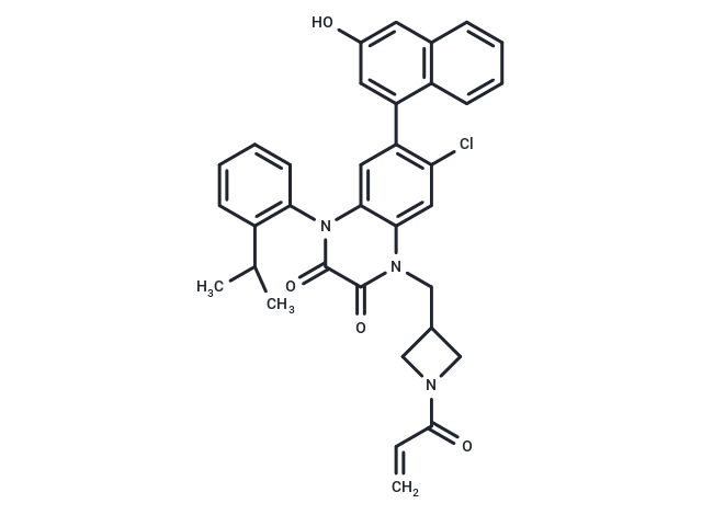 化合物 KRAS G12C inhibitor 21,KRAS G12C inhibitor 21