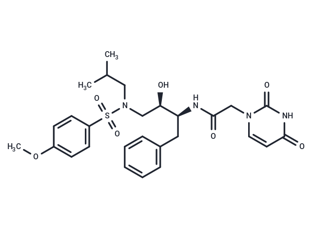 化合物 HIV-1 protease-IN-2,HIV-1 protease-IN-2