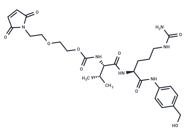 化合物 Mal-PEG2-Val-Cit-PABA,Mal-PEG2-Val-Cit-PABA