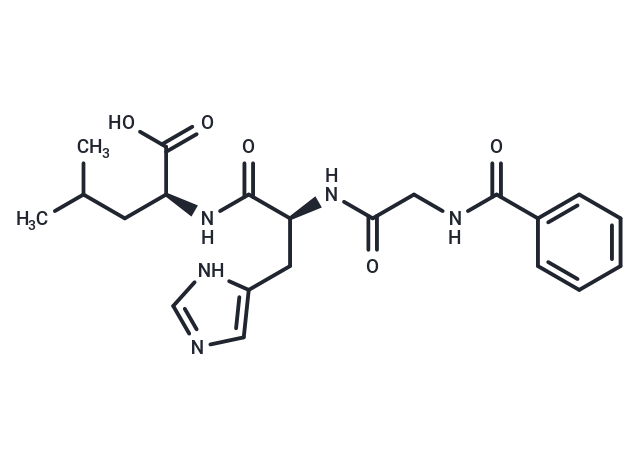 化合物 Hippuryl-His-Leu-OH,Hippuryl-His-Leu-OH