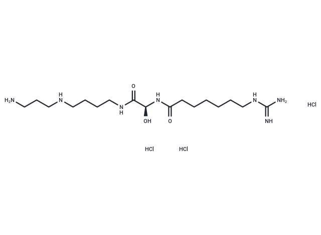 化合物 (-)-15-Deoxyspergualin trihydrochloride,(-)-15-Deoxyspergualin trihydrochloride