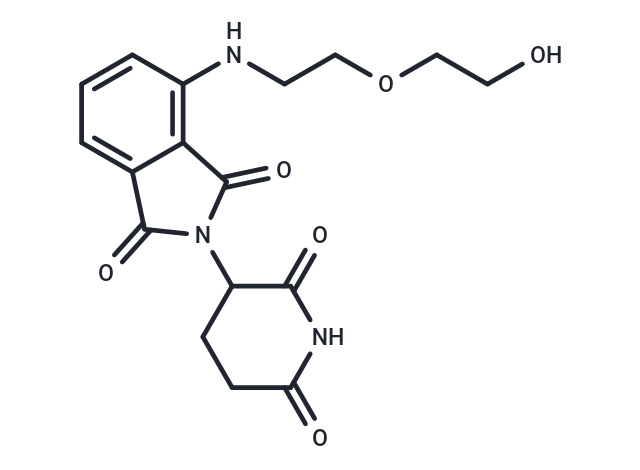 化合物T9383,Pomalidomide-PEG2-OH