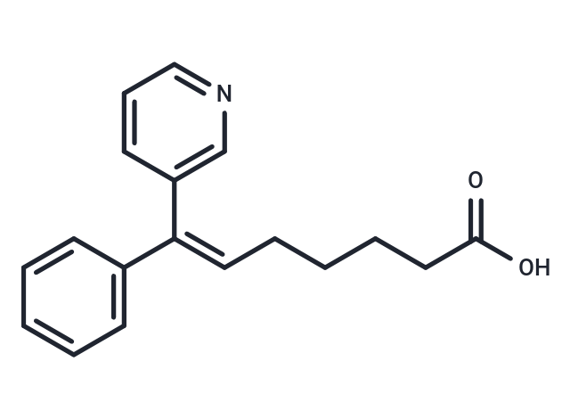 化合物 (6Z)-7-Phenyl-7-(3-Pyridinyl)-6-Heptenoic Acid,(6Z)-7-Phenyl-7-(3-Pyridinyl)-6-Heptenoic Acid