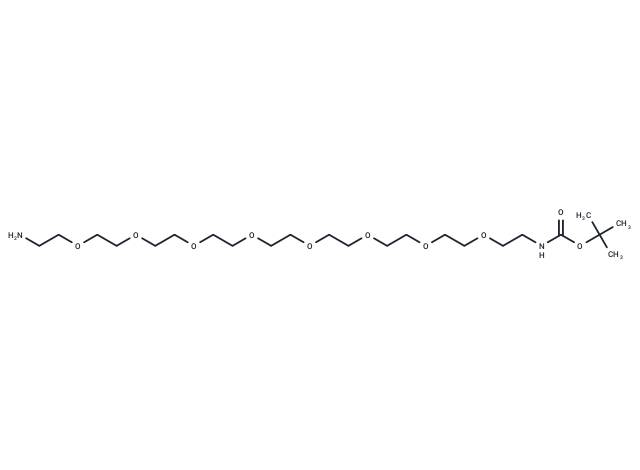 叔丁氧羰基八聚乙二醇胺,Boc-NH-PEG8-CH2CH2NH2