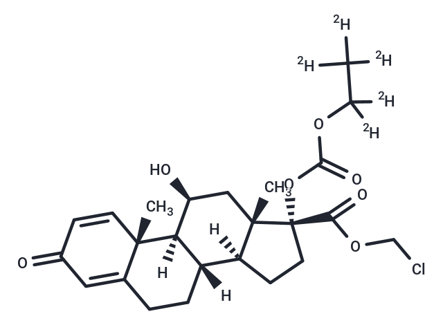 化合物 Loteprednol Etabonate-d5,Loteprednol Etabonate-d5