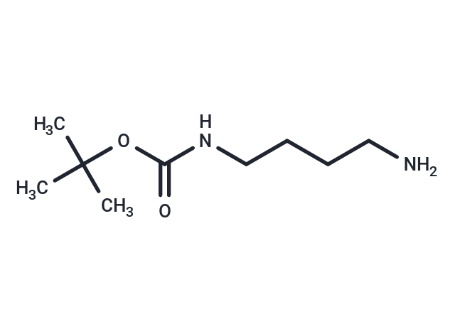 N-叔丁氧羰基-1,4-丁二胺,NH2-C4-NH-Boc