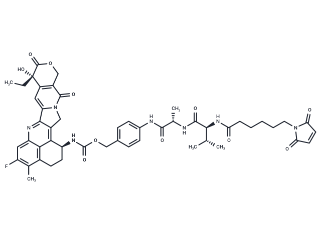 化合物 MC-VA-PAB-Exatecan,MC-VA-PAB-Exatecan