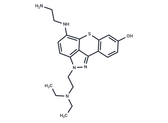 化合物 ledoxantrone,ledoxantrone