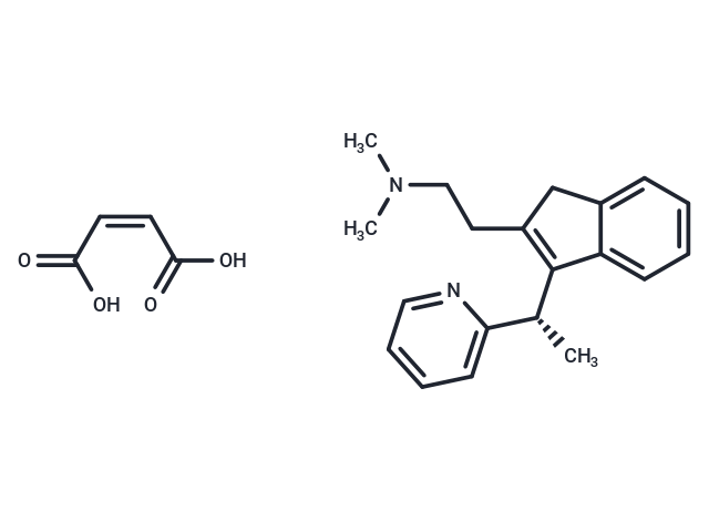 (S)-(+)-Dimethindene 馬來酸鹽,(S)-(+)-Dimethindene maleate