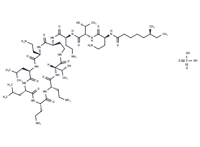 化合物 Polymyxin E1 sulfate,Polymyxin E1 sulfate