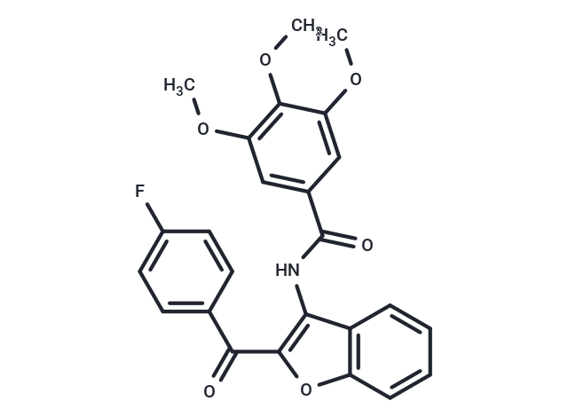 化合物 Tubulin polymerization-IN-29,Tubulin polymerization-IN-29