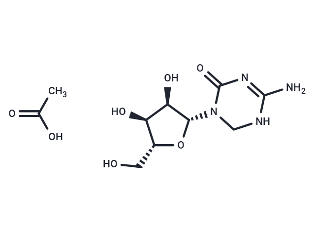 化合物 Dihydro-5-azacytidine acetate,Dihydro-5-azacytidine acetate