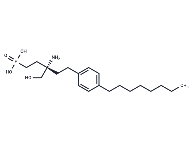 化合物 (S)-FTY720-phosphonate,(S)-FTY720-phosphonate