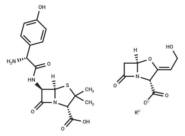 化合物 Amoxicillin-clavulanate potassium,Amoxicillin-clavulanate potassium