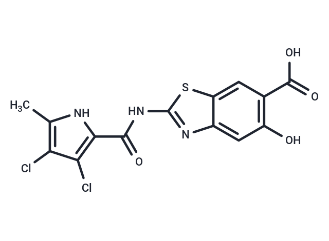 化合物 DNA gyrase B-IN-3,DNA gyrase B-IN-3