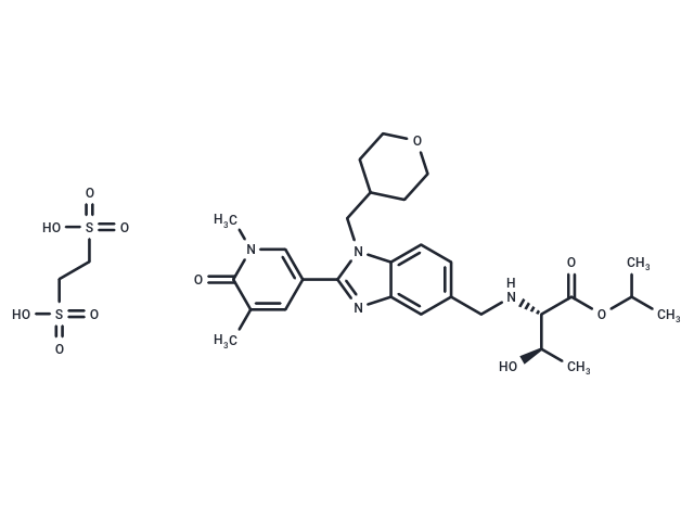 化合物 Bromodomain inhibitor-12 (edisylate),Bromodomain inhibitor-12 (edisylate)