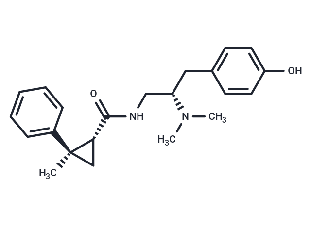 化合物 μ opioid receptor agonist 3,μ opioid receptor agonist 3