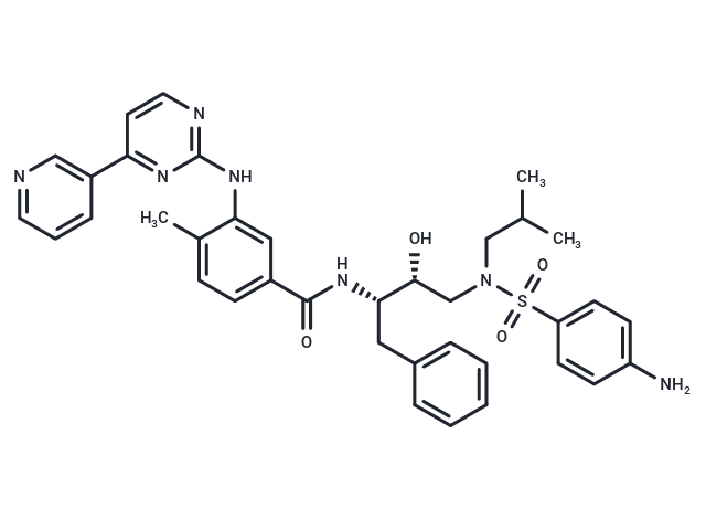 化合物 HIV-1 protease-IN-9,HIV-1 protease-IN-9