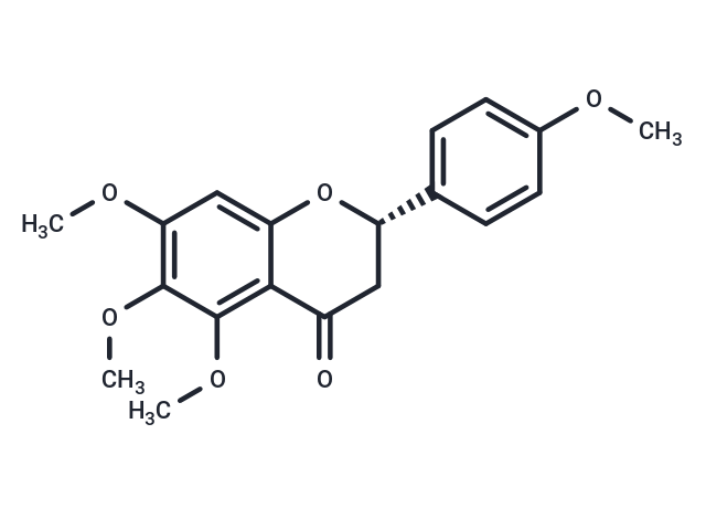 化合物 5,6,7,4'-Tetramethoxyflavanone,5,6,7,4'-Tetramethoxyflavanone