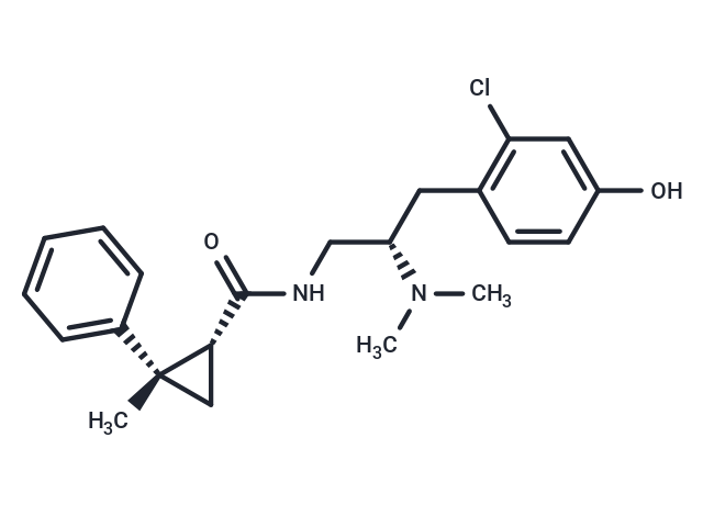 化合物 Mu opioid receptor antagonist 7,Mu opioid receptor antagonist 7