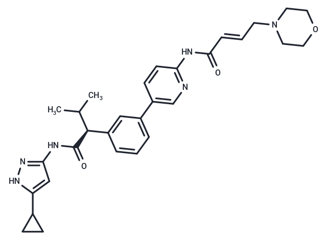 化合物 Tacaciclib,Tacaciclib