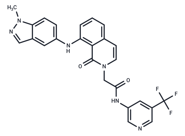 化合物 DDR1/2 inhibitor-2,DDR1/2 inhibitor-2