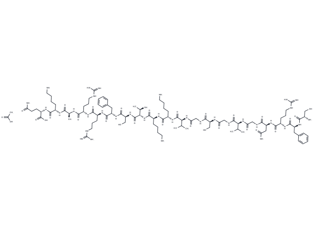 化合物Neuropeptide S (Rat) acetate,Neuropeptide S (Rat) acetate