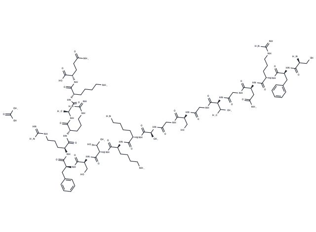 化合物Neuropeptide S (Mouse) acetate,Neuropeptide S (Mouse) acetate