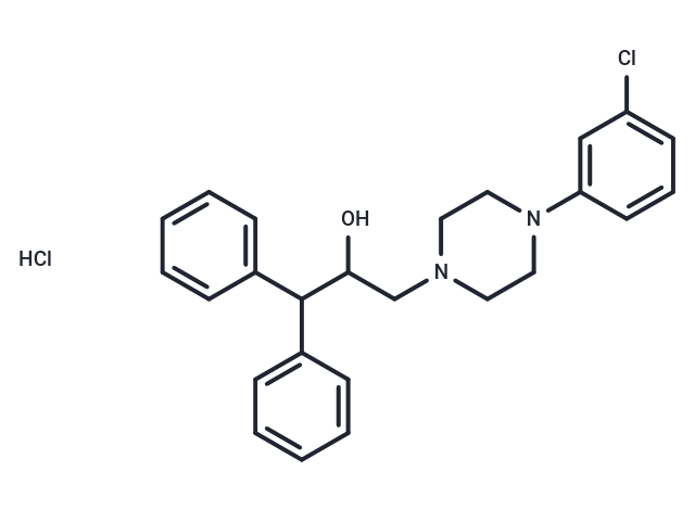 化合物 BRL-15572 hydrochloride,BRL-15572 hydrochloride