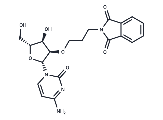 化合物 2’-O-Phthalimidopropyl cytidine,2’-O-Phthalimidopropyl cytidine