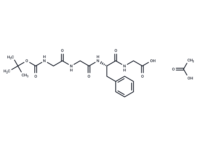 化合物Boc-Gly-Gly-Phe-Gly-OH acetate,Boc-Gly-Gly-Phe-Gly-OH acetate