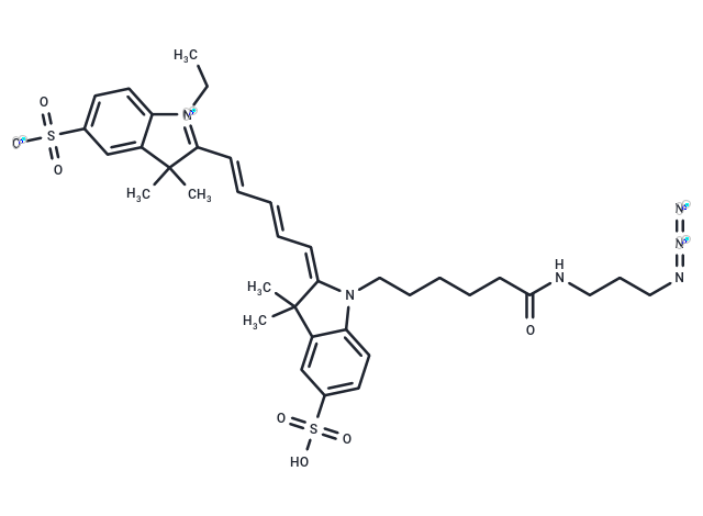 花菁染料5-疊氮,Cy5-N3