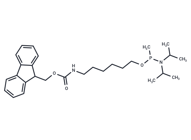 化合物 N-Fmoc-aminohexyl P-methyl phosphonamidite,N-Fmoc-aminohexyl P-methyl phosphonamidite