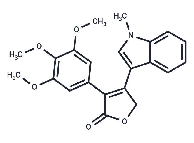 化合物 Tubulin polymerization-IN-42,Tubulin polymerization-IN-42