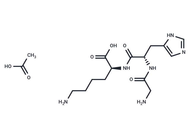 化合物Tripeptide-1 Acetate,Tripeptide-1 Acetate（72957-37-0，free）