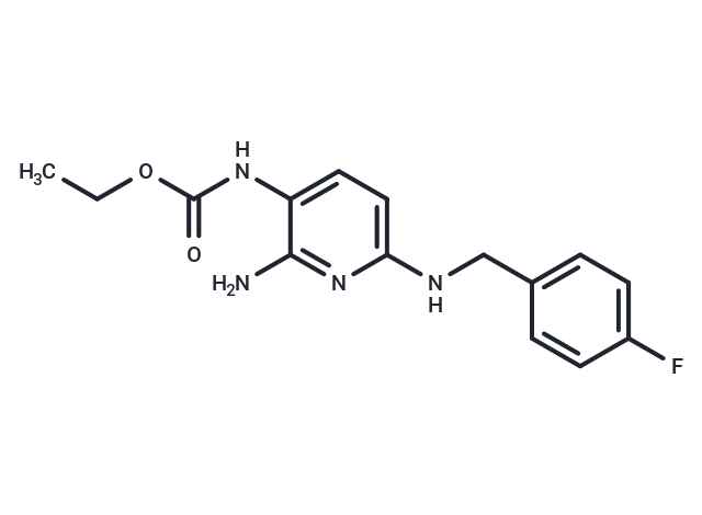 化合物 Flupirtine,Flupirtine