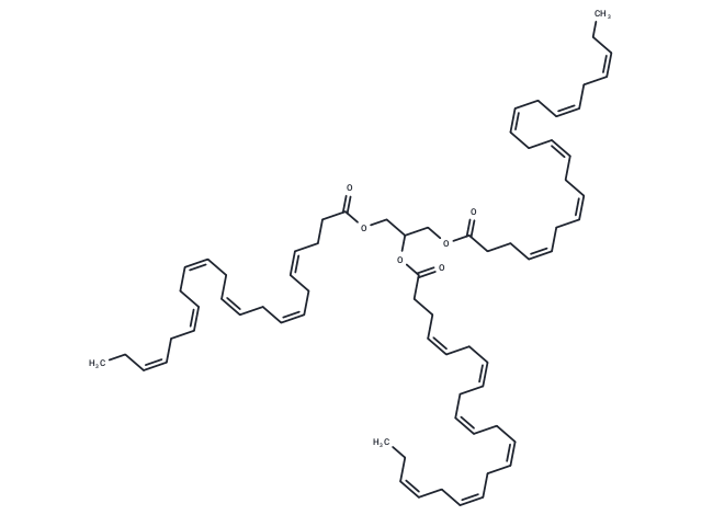 化合物 Tridocosahexaenoin,Tridocosahexaenoin