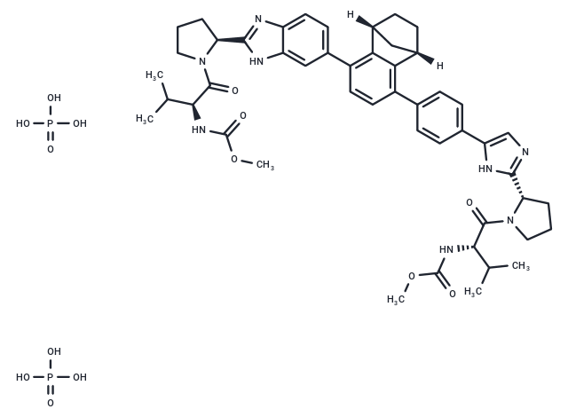 化合物 (1R,4S)-Yimitasvir diphosphate,(1R,4S)-Yimitasvir diphosphate