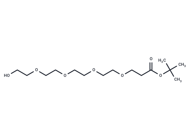 丙酸叔丁酯-四聚乙二醇,Hydroxy-PEG4-(CH2)2-Boc